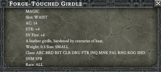 FORGE-TOUCHED GIRDLE item card